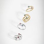 Δαχτυλίδι από ασήμι 925 με Swarovski πέτρες - Image 2