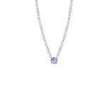 Κολιέ από ασήμι 925 με Swarovski πέτρες