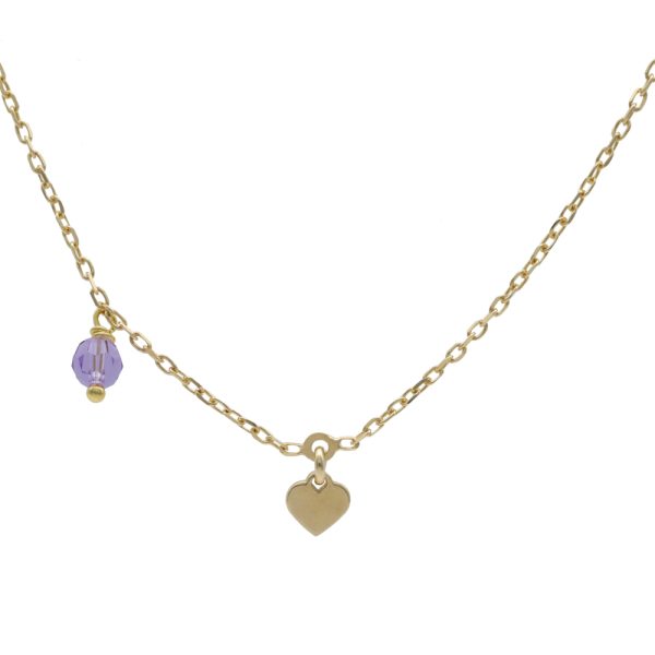 Κολιέ από ασήμι 925 με Swarovski πέτρες