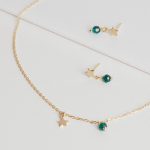 Κολιέ από ασήμι 925 με Swarovski πέτρες - Image 3
