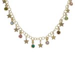 Κολιέ από ασήμι 925 με Swarovski πέτρες