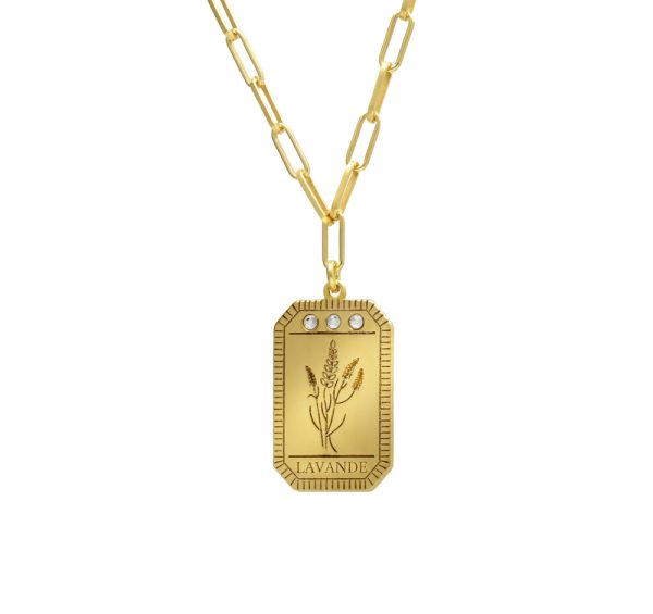 Κολιέ από ασήμι 925 με Swarovski πέτρες