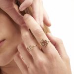 Δαχτυλίδι από ασήμι 925 με Swarovski πέτρες - Image 2