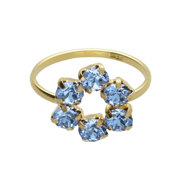 Δαχτυλίδι από ασήμι 925 με Swarovski πέτρες