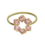 Δαχτυλίδι από ασήμι 925 με Swarovski πέτρες