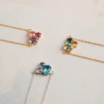 Κολιέ από ασήμι 925 με Swarovski πέτρες - Image 3