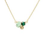Κολιέ από ασήμι 925 με Swarovski πέτρες