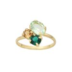 Δαχτυλίδι από ασήμι 925 με Swarovski πέτρες