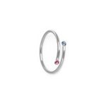Δαχτυλίδι από ασήμι 925 με Swarovski πέτρες