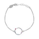 Βραχιόλι από ασήμι 925 με Swarovski πέτρες