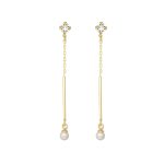 Σκουλαρίκια από ασήμι 925 με Swarovski πέτρες