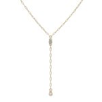 Κολιέ από ασήμι 925 με Swarovski πέτρες