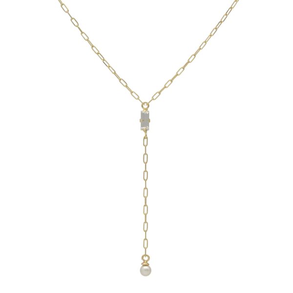 Κολιέ από ασήμι 925 με Swarovski πέτρες