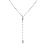 Κολιέ από ασήμι 925 με Swarovski πέτρες