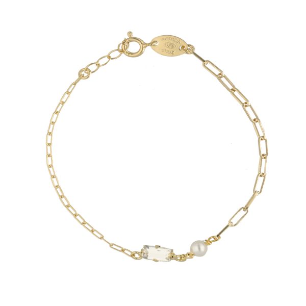 Βραχιόλι από ασήμι 925 με Swarovski πέτρες