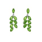 Σκουλαρίκια από ασήμι 925 με Swarovski πέτρες