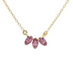 Κολιέ από ασήμι 925 με Swarovski πέτρες