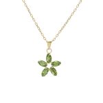 Κολιέ από ασήμι 925 με Swarovski πέτρες