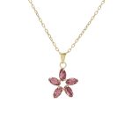 Κολιέ από ασήμι 925 με Swarovski πέτρες