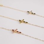 Βραχιόλι σταυρός από ασήμι 925 με Swarovski πέτρες - Image 3