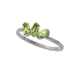 Δαχτυλίδι από ασήμι 925 με Swarovski πέτρες