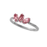 Δαχτυλίδι από ασήμι 925 με Swarovski πέτρες