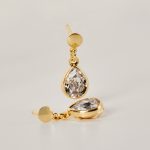 Σκουλαρίκια από ασήμι 925 με Swarovski πέτρες - Image 4