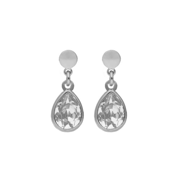 Σκουλαρίκια από ασήμι 925 με Swarovski πέτρες