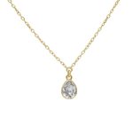 Κολιέ από ασήμι 925 με Swarovski πέτρες