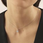 Κολιέ από ασήμι 925 με Swarovski πέτρες - Image 2