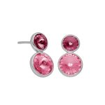 Σκουλαρίκια από ασήμι 925 με Swarovski πέτρες