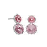 Σκουλαρίκια από ασήμι 925 με Swarovski πέτρες