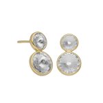 Σκουλαρίκια από ασήμι 925 με Swarovski πέτρες