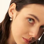 Σκουλαρίκια από ασήμι 925 με Swarovski πέτρες - Image 2