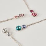 Κολιέ από ασήμι 925 με Swarovski πέτρες - Image 3