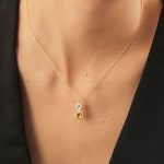 Κολιέ από ασήμι 925 με Swarovski πέτρες - Image 2