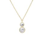 Κολιέ από ασήμι 925 με Swarovski πέτρες