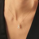 Κολιέ από ασήμι 925 με Swarovski πέτρες - Image 2
