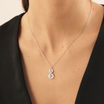 Κολιέ από ασήμι 925 με Swarovski πέτρες - Image 2