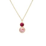 Κολιέ από ασήμι 925 με Swarovski πέτρες