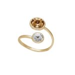 Δαχτυλίδι από ασήμι 925 με Swarovski πέτρες