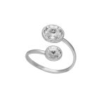 Δαχτυλίδι από ασήμι 925 με Swarovski πέτρες