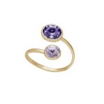 Δαχτυλίδι από ασήμι 925 με Swarovski πέτρες