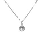 Κολιέ από ασήμι 925 με Swarovski πέτρες