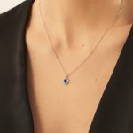 Κολιέ από ασήμι 925 με Swarovski πέτρες - Image 2