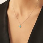 Κολιέ από ασήμι 925 με Swarovski πέτρες - Image 2
