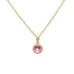 Κολιέ από ασήμι 925 με Swarovski πέτρες