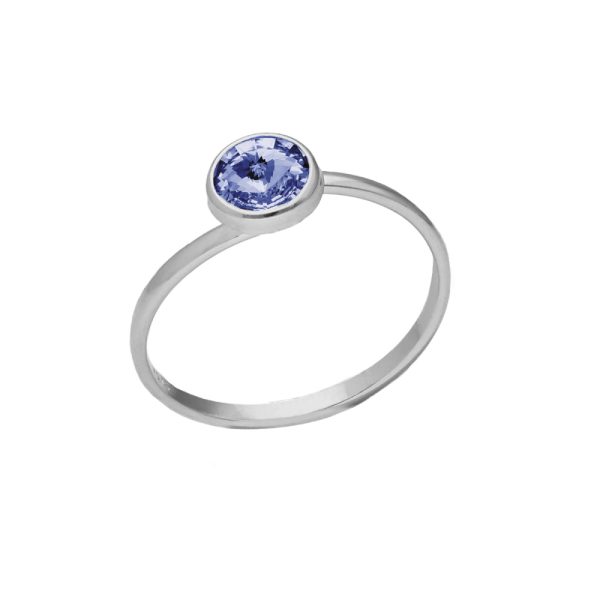 Δαχτυλίδι από ασήμι 925 με Swarovski πέτρες