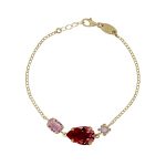Βραχιόλι από ασήμι 925 με Swarovski πέτρες