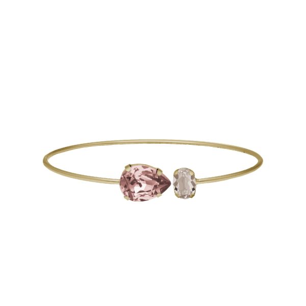 Βραχιόλι από ασήμι 925 με Swarovski πέτρες